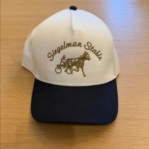 Siegelman Stable Two-Tone Baseball Cap - White & Navy